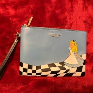 Kate Spade Alice In Wonderland Wristlet